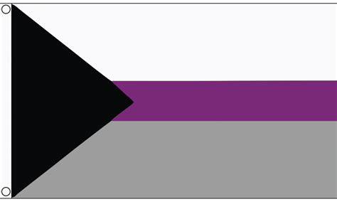 demisexual flag and symbols